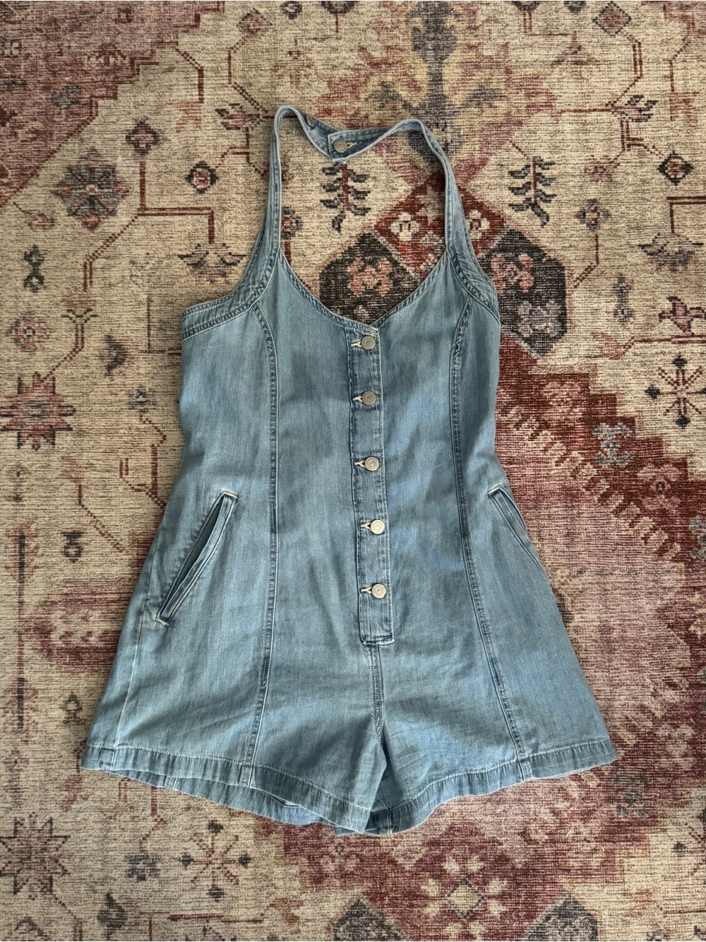 Levi’s Denim Button Down Romper